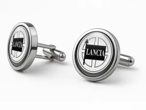 Lancia Cufflinks Gift For Him Premium Sturdy Minimal Design